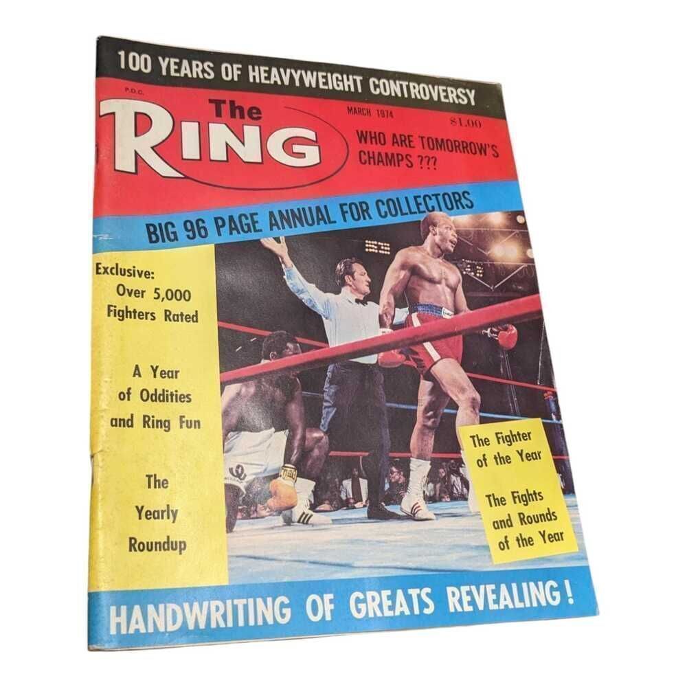 March‎ 1974 The Ring Boxing Magazine Annual Heavyweight Contenders